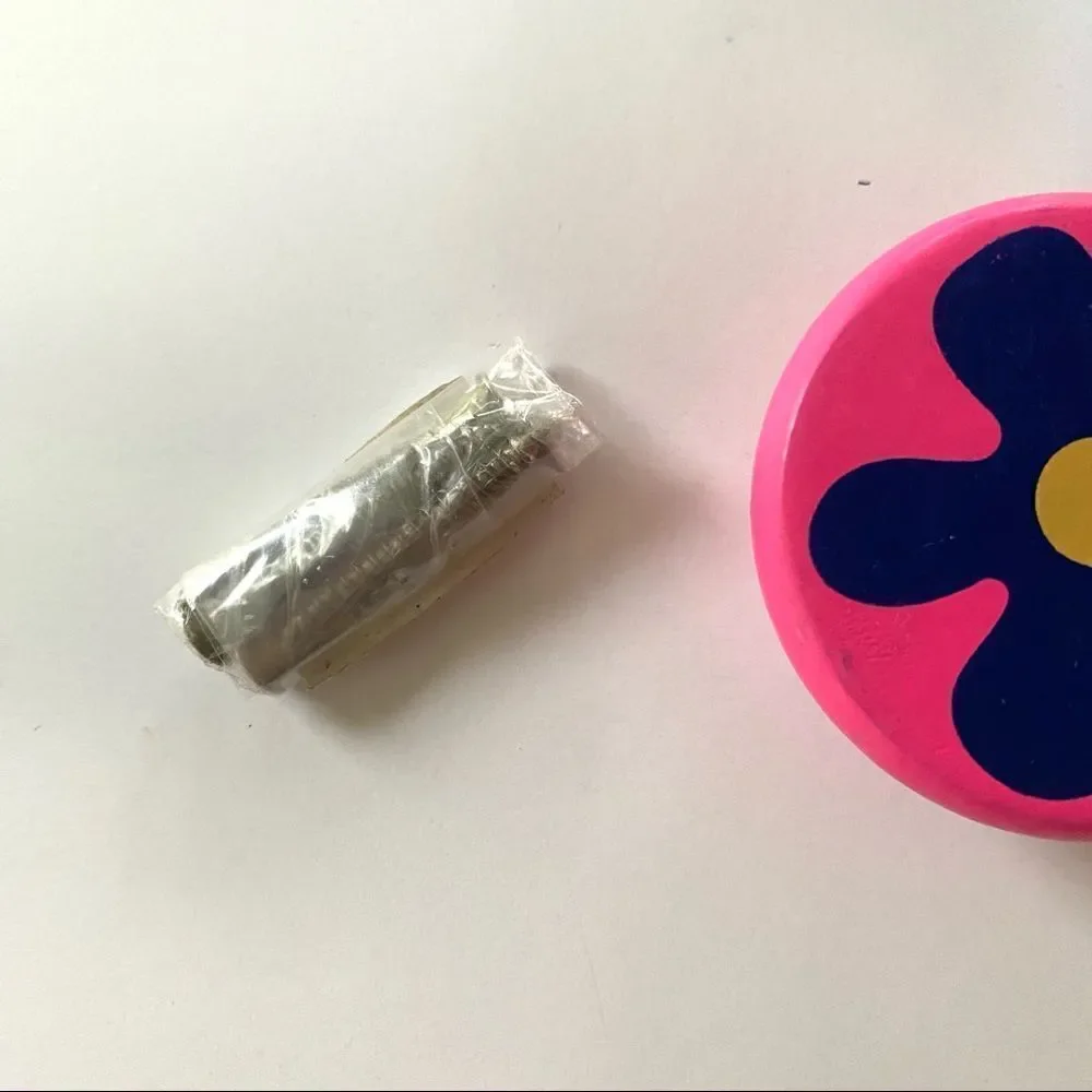 NEW Painted Flower Knobs for Kid's Furniture Pink Blue Green